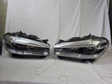 BMW X5 F15 F85 F16 F86 LCI Adaptive LED Headlight PAIR GENUINE 7214851 7471348