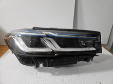 Load image into Gallery viewer, This image displays the right-side Laser headlight for BMW 5 Series G30, G31, and F90 LCI models, featuring OEM genuine quality with part number 9850588. This used original headlamp is designed for a precise fit on the facelifted (LCI) versions of the 5 Series, delivering advanced BMW Laserlight technology for superior visibility, performance, and modern styling