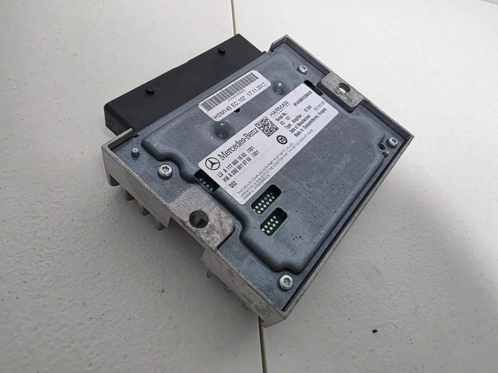 2013 - 2019 MERCEDES CLA250 W117 AMPLIFIER SOUND CONTROL UNIT A1179001602 OEM