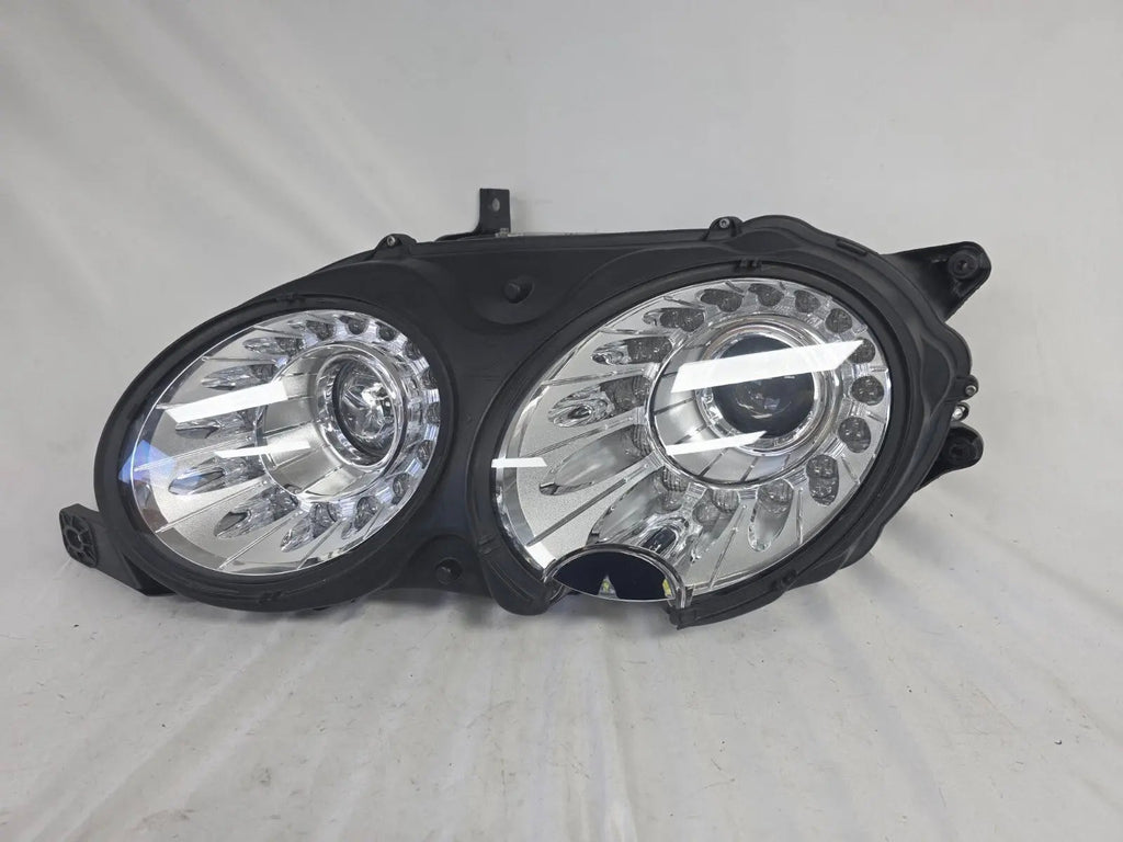 This image shows the left-side headlight for the 2014β2019 Bentley Flying Spur, featuring OEM genuine quality with part number 4W1941015H. This used original headlamp is in excellent condition, offering premium illumination, elegant design, and a precise fit for Bentleyβs high-end luxury sedan