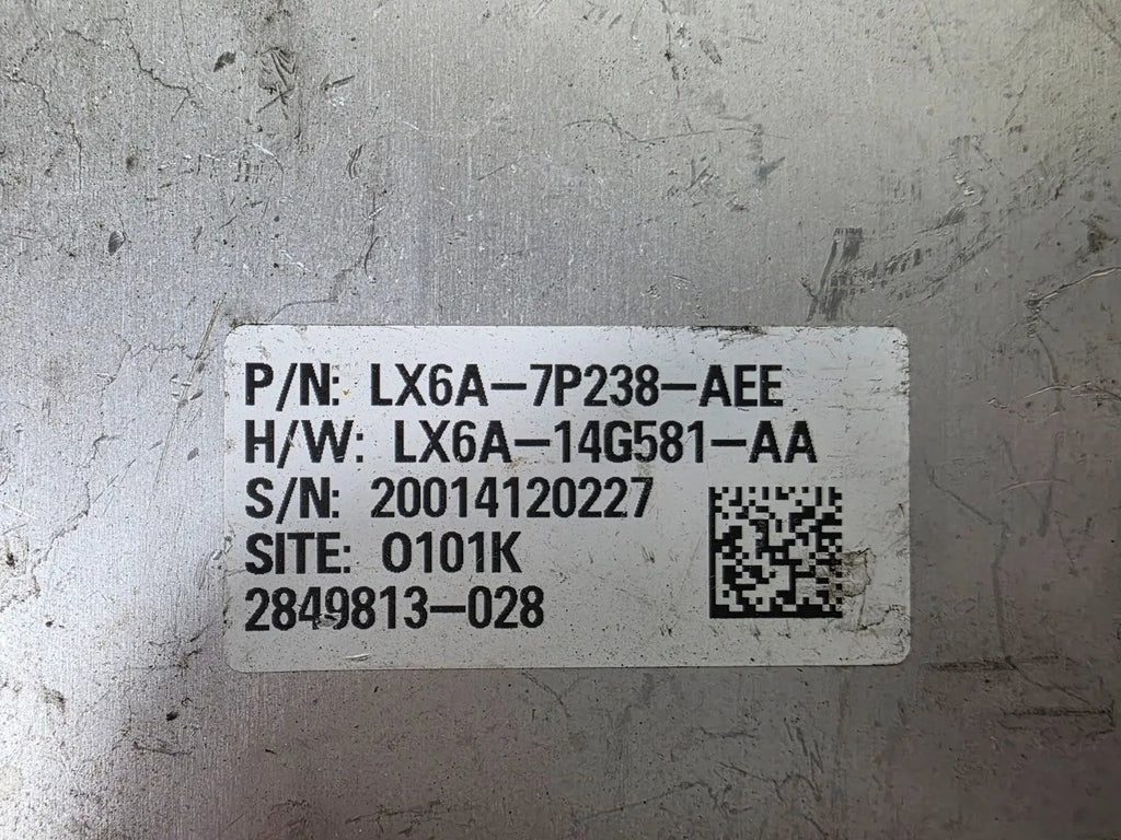 2021 FORD ESCAPE CORSAIR TRANSFER CASE CONTROL MODULE LX6A-7P238-AEE OEM
