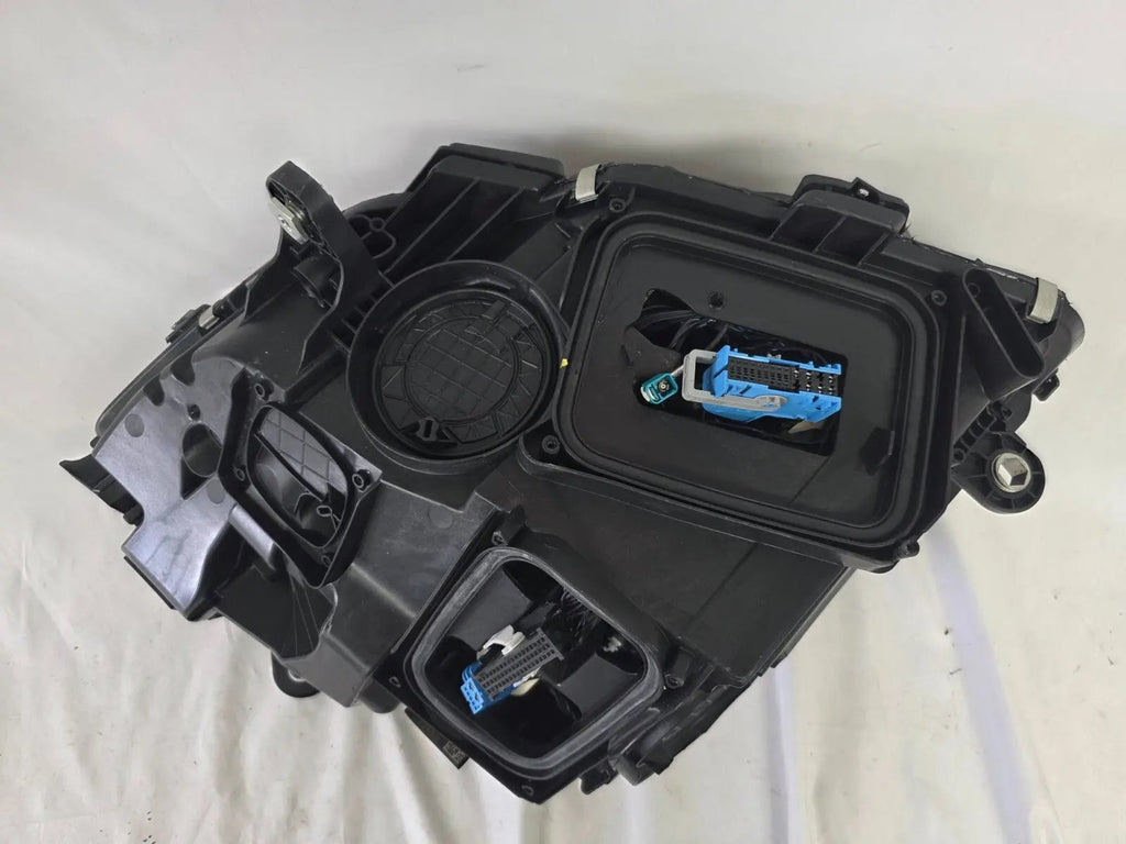 This image features the right-side DIGITAL LIGHT headlight for the Mercedes-Benz E-Class W214, with OEM genuine quality and part number A2149066202. Specifically designed for the W214 model, this used original headlamp incorporates Mercedes-Benz's advanced DIGITAL LIGHT technology, delivering adaptive high-precision illumination and a perfect factory fit on the right side.