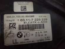 Load image into Gallery viewer, This image features the left-side Xenon headlight for the BMW 7 Series F01/F02 models, showcasing used OEM genuine quality with part number 7225229. Designed specifically for the F01 and F02 chassis, this original headlamp offers high-intensity Xenon lighting and precise fitment for the left side, ensuring reliable performance and compatibility.