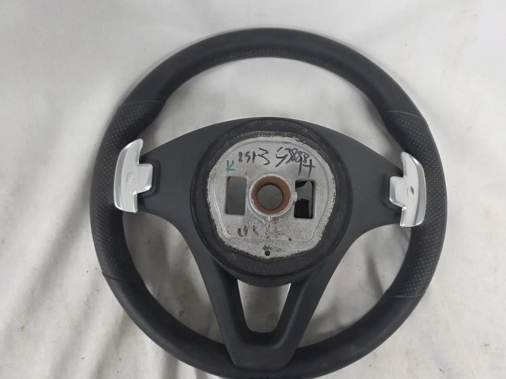 MERCEDES E-CLASS W213 GENUINE OEM STEERING WHEEL BLACK LEATHER A0004607903