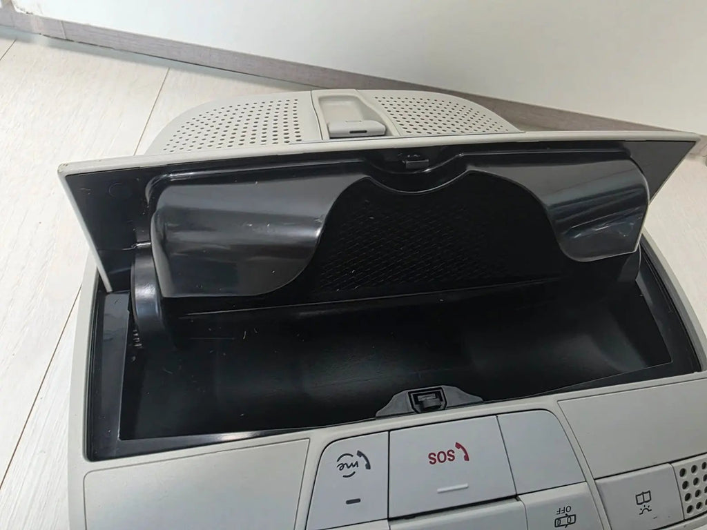 2017-2022 Mercedes E350 Gray Overhead Roof Mounted Lamp Console w/ Sunroof OEM