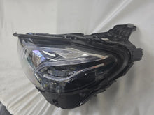 Load image into Gallery viewer, This image displays the left-side Multibeam LED headlight with blue accents for the Mercedes-Benz E-Class W213, featuring OEM genuine quality and part number A2139066504. This original used headlamp is designed for precise fitment on the W213 model, offering advanced Multibeam LED technology with distinctive blue detailing for high-performance adaptive illumination and premium styling