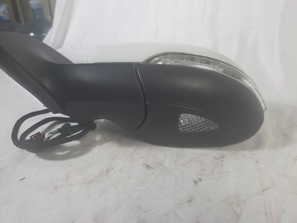 VW Golf Cabriolet Exterior Side Mirror White OEM Genuine 5K7857507J9B9