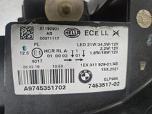 Load image into Gallery viewer, This image shows the left-side LED headlight for the BMW 1 Series F20 and F21 LCI (facelift) models, featuring OEM genuine quality with part number 7453517. This used original headlamp is engineered for a precise fit, delivering bright and efficient LED illumination along with the premium styling and performance expected from BMW's facelifted 1 Series.