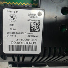 Load image into Gallery viewer, BMW 5 SERIES F10 520D Instrument CLUSTER SPEEDOMETER Panel KMH OEM 9249338