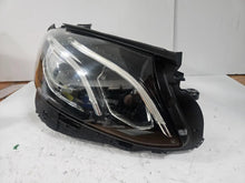 Load image into Gallery viewer, This image features the right-side LED High Performance headlight for the Mercedes-Benz E-Class W213, showcasing OEM genuine quality with part number A2139064004. Specifically designed for the W213 model, this used headlight offers high-performance LED illumination and is an original Mercedes-Benz component, ensuring precise fit and reliable functionality