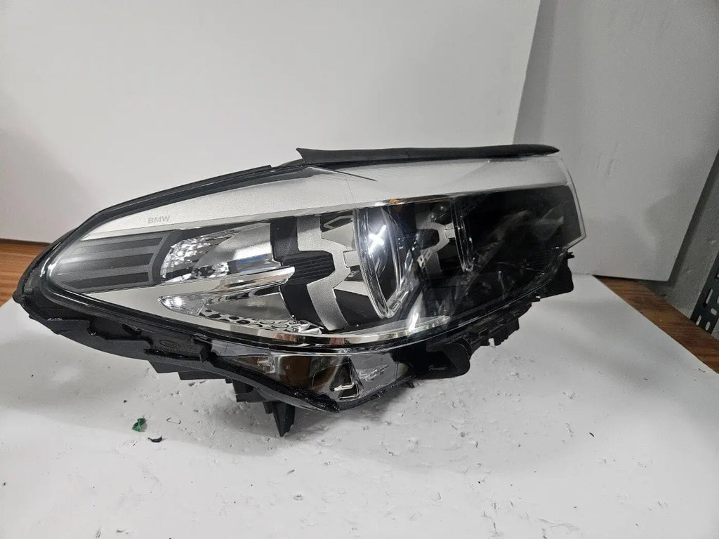 This image features the right-side LED headlight for the BMW 5 Series G30 and G31 models, with OEM genuine quality and part number 7439200. This used original headlamp is designed for a perfect fit on the right side, delivering bright LED illumination, modern styling, and the premium performance expected from authentic BMW components
