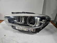 Load image into Gallery viewer, This image shows the left-side LED headlight for the BMW 1 Series F20 and F21 LCI (facelift) models, featuring OEM genuine quality with part number 7453517. This used original headlamp is engineered for a precise fit, delivering bright and efficient LED illumination along with the premium styling and performance expected from BMW's facelifted 1 Series.