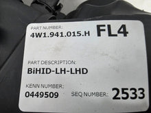 Load image into Gallery viewer, This image shows the left-side headlight for the 2014β2019 Bentley Flying Spur, featuring OEM genuine quality with part number 4W1941015H. This used original headlamp is in excellent condition, offering premium illumination, elegant design, and a precise fit for Bentleyβs high-end luxury sedan