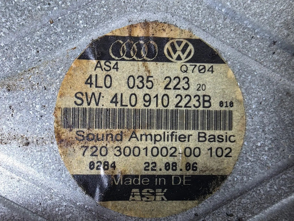 Audi Q7 4L A6 4F Sound System Amplifier OEM 4L0035223 4L0910223B