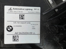 Load image into Gallery viewer, Genuine OEM Adaptive LED headlight for BMW iX3 and compatible models including G08, G01, F97, G02, and F98 with LCI (facelift) updates. This right-side headlamp, part number 5A29204, features adaptive lighting technology for enhanced road illumination and driving safety. The image showcases the original right LED headlight in used condition, clearly showing the lens, housing, and connector points — perfect for replacement on BMW iX3 and related LCI models.