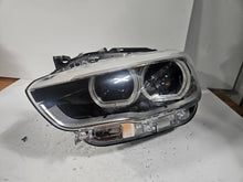 Load image into Gallery viewer, This image shows the left-side LED headlight for the BMW 1 Series F20 and F21 LCI (facelift) models, featuring OEM genuine quality with part number 7453517. This used original headlamp is engineered for a precise fit, delivering bright and efficient LED illumination along with the premium styling and performance expected from BMW's facelifted 1 Series.