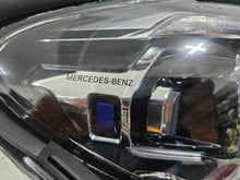 Load image into Gallery viewer, This image displays the right-side Multibeam LED headlight for the Mercedes-Benz E-Class W213 Facelift model, featuring OEM genuine quality with part number A2139066810. The headlight is an original Mercedes component, designed specifically for the facelifted W213 E-Class, offering advanced Multibeam LED lighting technology for superior road visibility and performance. This is a used but authentic part, ensuring compatibility and reliability.