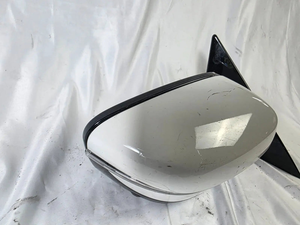BMW 6 G32 GT RIGHT SIDE DOOR MIRROR HEATED BLIND SPOT FULL CAMERA WHITE OEM