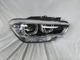 BMW 1 Series F20 F21 LCI LED Headlight Right Side USED GENUINE OEM 7214788