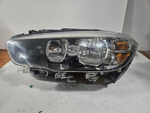 Load image into Gallery viewer, This image displays the left-side LED headlight for the BMW 1 Series F20 and F21 models, featuring OEM genuine quality with part number 7358391. This used original headlamp offers bright LED illumination, precise factory fitment, and durable performance, perfectly suited for the sporty and compact design of the BMW 1 Series