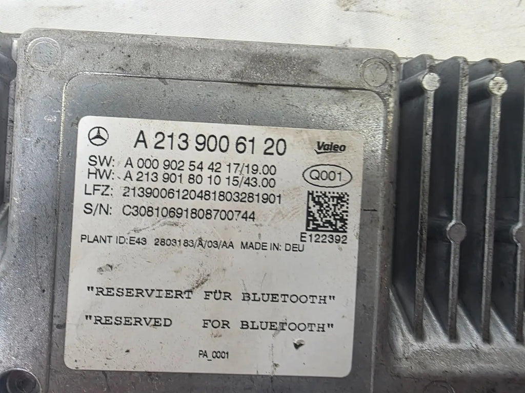 MERCEDES E CLASS W213 C238 REAR VIEW PARKING CAMERA CONTROL MODULE A2139006120