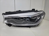 BMW 5 Series G30, G31, G38, F90 LCI Adaptive LED ICON Headlight LEFT OEM 8499121