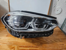 Load image into Gallery viewer, This image displays the right-side ICON Adaptive LED headlight for BMW models iX3 G08, X3 G01, X3 M F97, X4 G02, and X4 M F98, featuring OEM genuine quality with part number 7494052. This used original headlamp offers BMW’s advanced Adaptive LED with ICON design, delivering precise light distribution, dynamic styling, and perfect fitment for these specific models