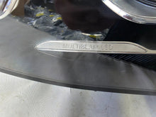 Load image into Gallery viewer, This image displays the left-side Multibeam LED headlight with blue accents for the Mercedes-Benz E-Class W213, featuring OEM genuine quality and part number A2139066504. This original used headlamp is designed for precise fitment on the W213 model, offering advanced Multibeam LED technology with distinctive blue detailing for high-performance adaptive illumination and premium styling