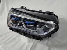 Load image into Gallery viewer, This image displays the right-side Laser headlight for BMW models X5 G05, X5 M F95, X6 G06, and X6 M F96, featuring OEM genuine quality with part number 5A27998. This used original headlamp delivers cutting-edge BMW Laserlight technology, offering enhanced night visibility, precise fitment, and a sleek, high-performance design tailored for these luxury SUV models.