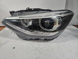 BMW 1 Series F20 F21 Xenon Headlight Left Side USED GENUINE OEM 7229677