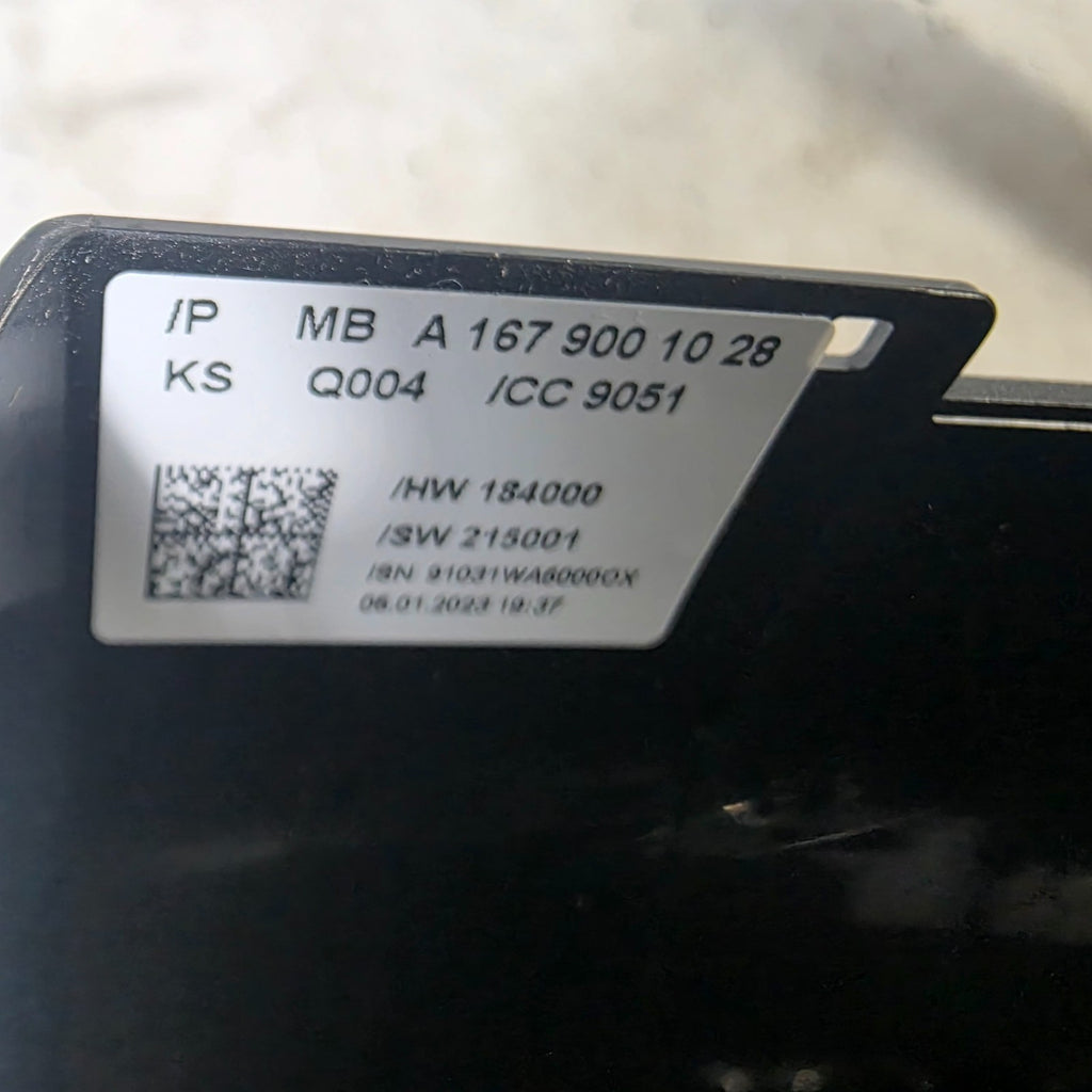 2020 - 2023 MERCEDES W167 GLS450 GLS580 GLS63 AMG CLOCK SPRING A1679001028 OEM