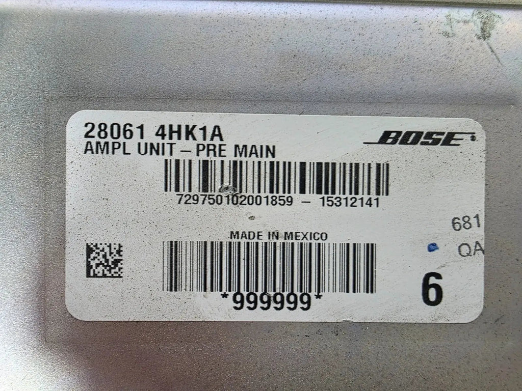 2013 - 2023 INFINITI Q50 SPORT BOSE AMPLIFIER OEM 280614HK1A