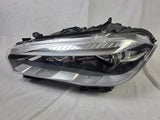 BMW X5 F15,F85,F16,F86 LCI Adaptive LED Headlight LEFT USED GENUINE OEM 7214851