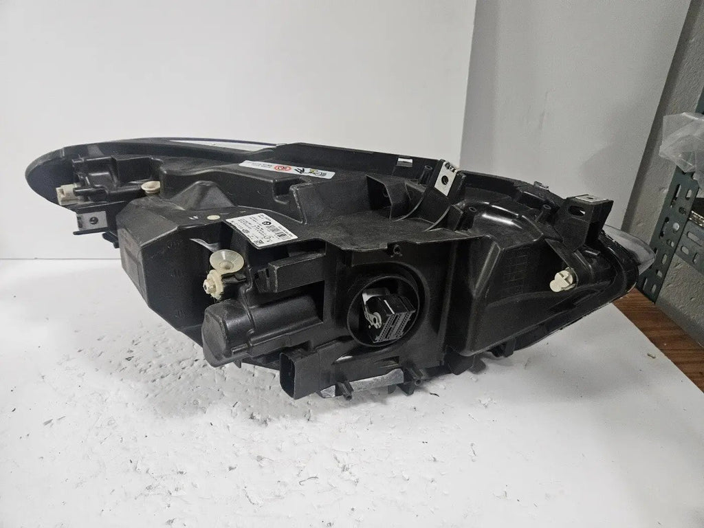 This image shows the left-side LED headlight for the BMW 1 Series F20 and F21 LCI (facelift) models, featuring OEM genuine quality with part number 7453517. This used original headlamp is engineered for a precise fit, delivering bright and efficient LED illumination along with the premium styling and performance expected from BMW's facelifted 1 Series.