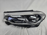 BMW 5 Series G30, G31, G38, F90 LCI Adaptive LED ICON Headlight LEFT OEM 7439193