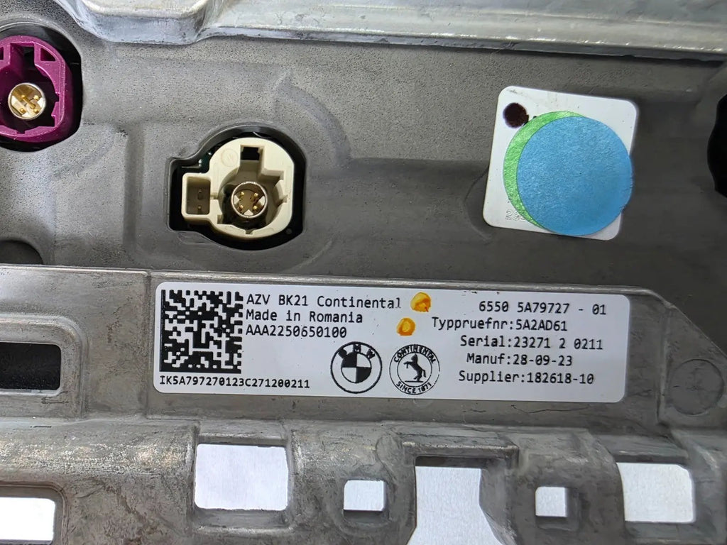 BMW X5 X6 X7 XM G60 G61 G90 Central Information Display Screen OEM 5A79727