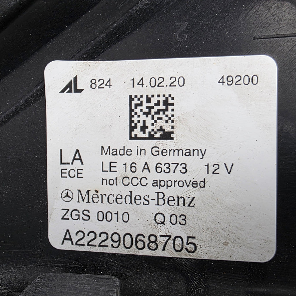 🚗🚗 Mercedes-Benz S-Class W222 FL Digital LED LEFT USED OEM GENUINE A2239069103
