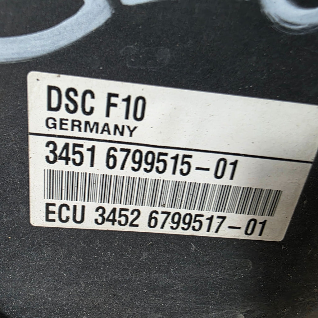 BMW 5 SERIES F10 ABS Brake Pump Module USED OEM GENUINE 3451 6799515-01