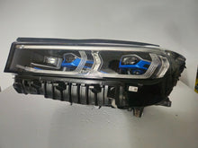 Load image into Gallery viewer, This image features the left-side Laser headlight for the BMW 7 Series G11 LCI and G12 LCI models, with OEM genuine quality and part number 9450229. Specifically designed for the facelifted (LCI) versions of the G11 and G12, this used original headlamp offers cutting-edge BMW Laserlight technology, precision fitment, and exceptional nighttime visibility, perfectly aligning with the luxury and performance of the 7 Series