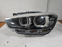 Load image into Gallery viewer, This image features the left-side LED headlight for the BMW 1 Series F20 and F21 LCI (facelift) models, with OEM genuine quality and part number 7492621. This used original headlamp is designed specifically for the facelifted versions, offering sharp LED illumination, precise fitment, and the premium build quality expected from BMW OEM components