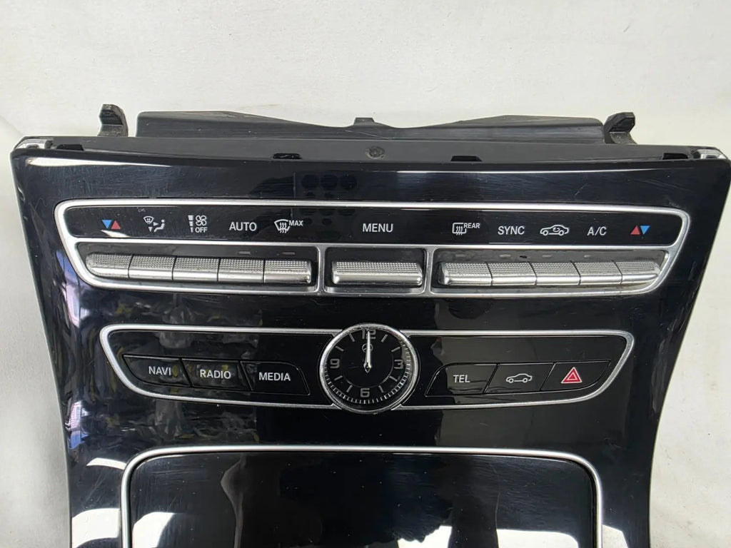 2017-2019 MERCEDES E300 W213 CENTER CONSOLE & SHIFTER KNOB & SWITCHES OEM