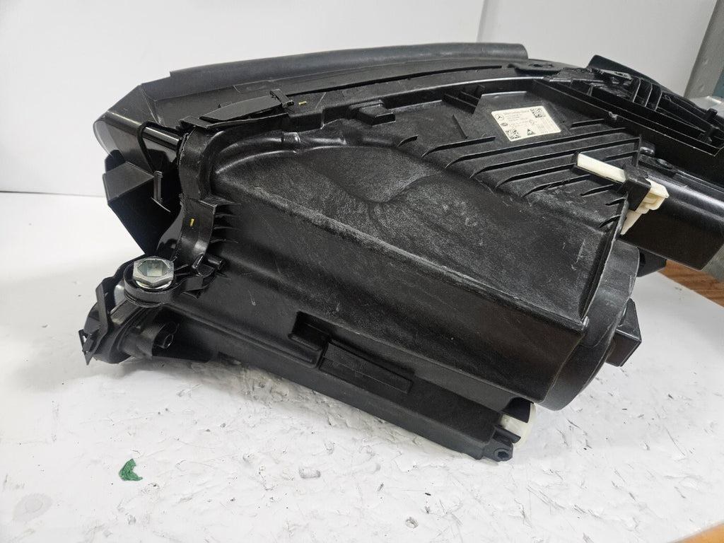 This image displays the right-side Multibeam LED headlight for the Mercedes-Benz E-Class W213 Facelift model, featuring OEM genuine quality with part number A2139066810. The headlight is an original Mercedes component, designed specifically for the facelifted W213 E-Class, offering advanced Multibeam LED lighting technology for superior road visibility and performance. This is a used but authentic part, ensuring compatibility and reliability.
