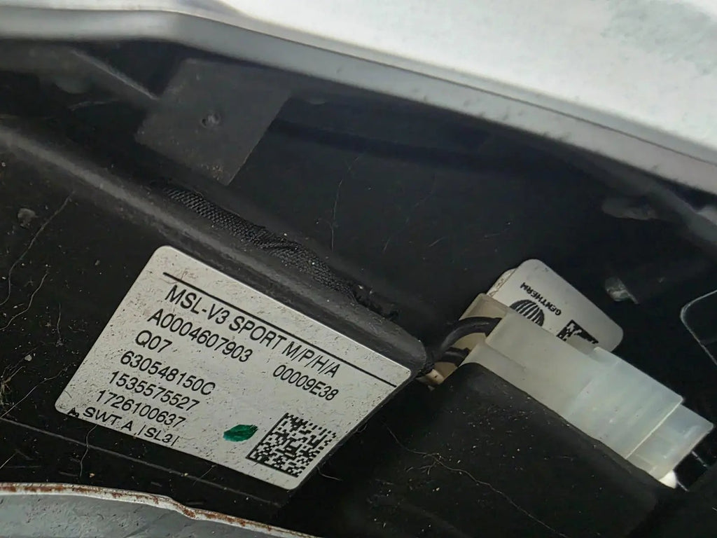 MERCEDES E-CLASS W213 GENUINE OEM STEERING WHEEL BLACK LEATHER A0004607903