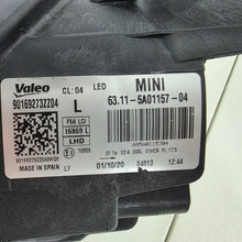 Load image into Gallery viewer, 🚗🚗 Mini Cooper F55 LCI, F56 LCI LED LEFT USED HEADLIGHT OEM GENUINE 5A01157