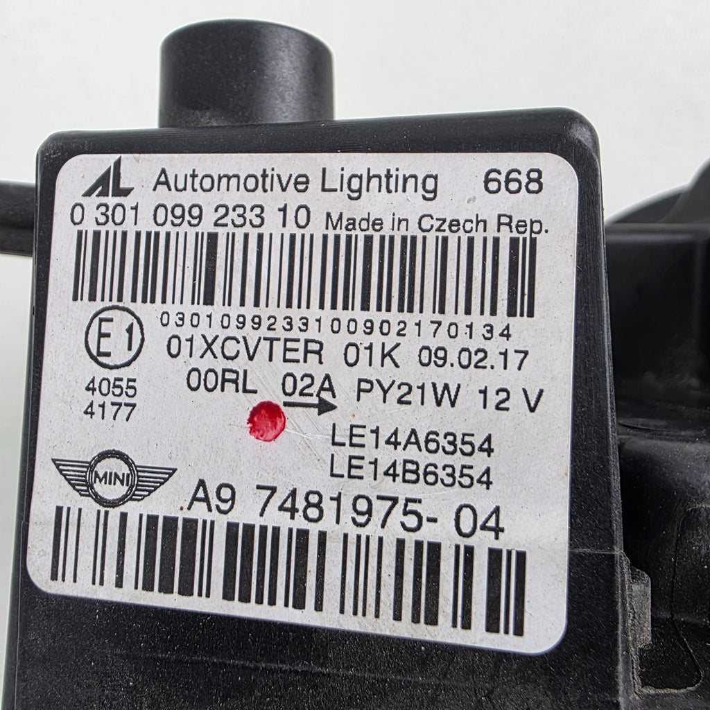 🚗🚗 2017-2022 MINI COUNTRYMAN F60 FRONT LEFT HEADLIGHT LED OEM GENUINE 7481975