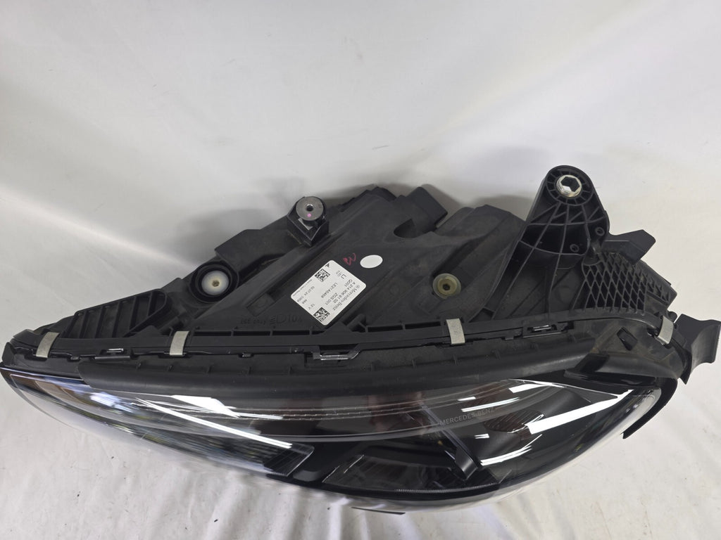This image shows the left-side DIGITAL LIGHT headlight for the Mercedes-Benz E-Class W214, featuring OEM genuine quality with part number A2149066102. Designed for a precise fit on the left side of the W214 model, this used original headlamp offers Mercedes-Benz’s advanced DIGITAL LIGHT technology for superior adaptive illumination and driving safety.