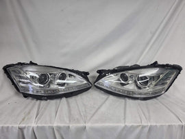 MERCEDES BENZ S-CLASS W221 BI-XENON Headlight PAIR OEM A2218200639 A2218202939