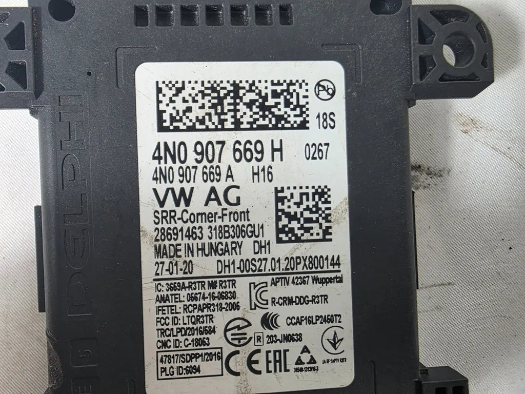 Audi A6 S6 RS6 A7 RS7 A8 S8 Q7 RS Q8 e-tron GT Distance Radar Sensor 4N0907669H