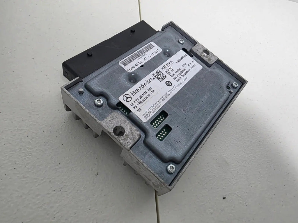 2013 - 2019 MERCEDES CLA250 W117 AMPLIFIER SOUND CONTROL UNIT A1179001602 OEM