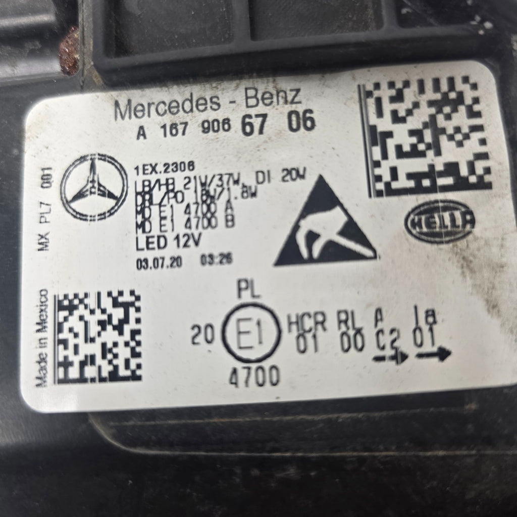 🚗🚗 Mercedes-Benz GLE W167 Multibeam LED LEFT USED GENUINE OEM A1679066706